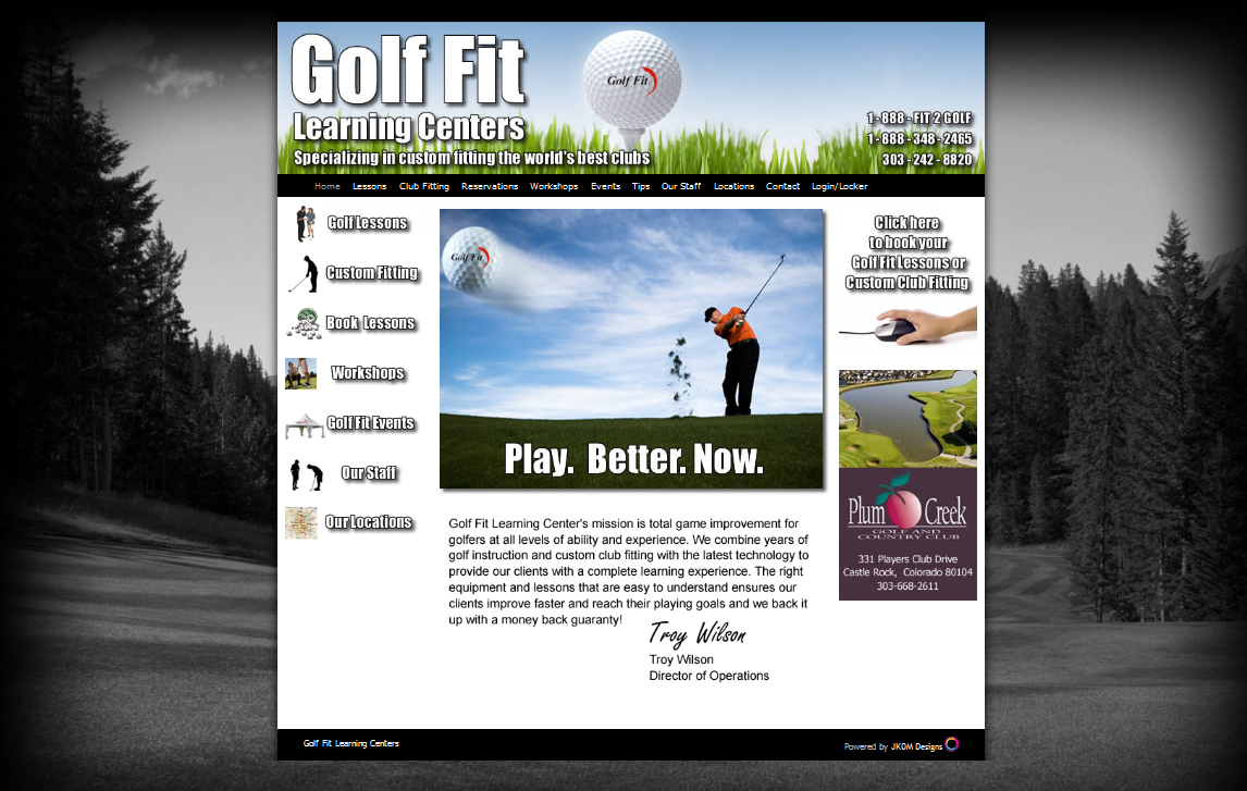 Golf Fit Learning Centers